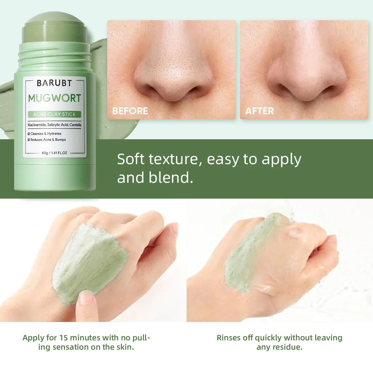 Barubt Clay Mask Stick